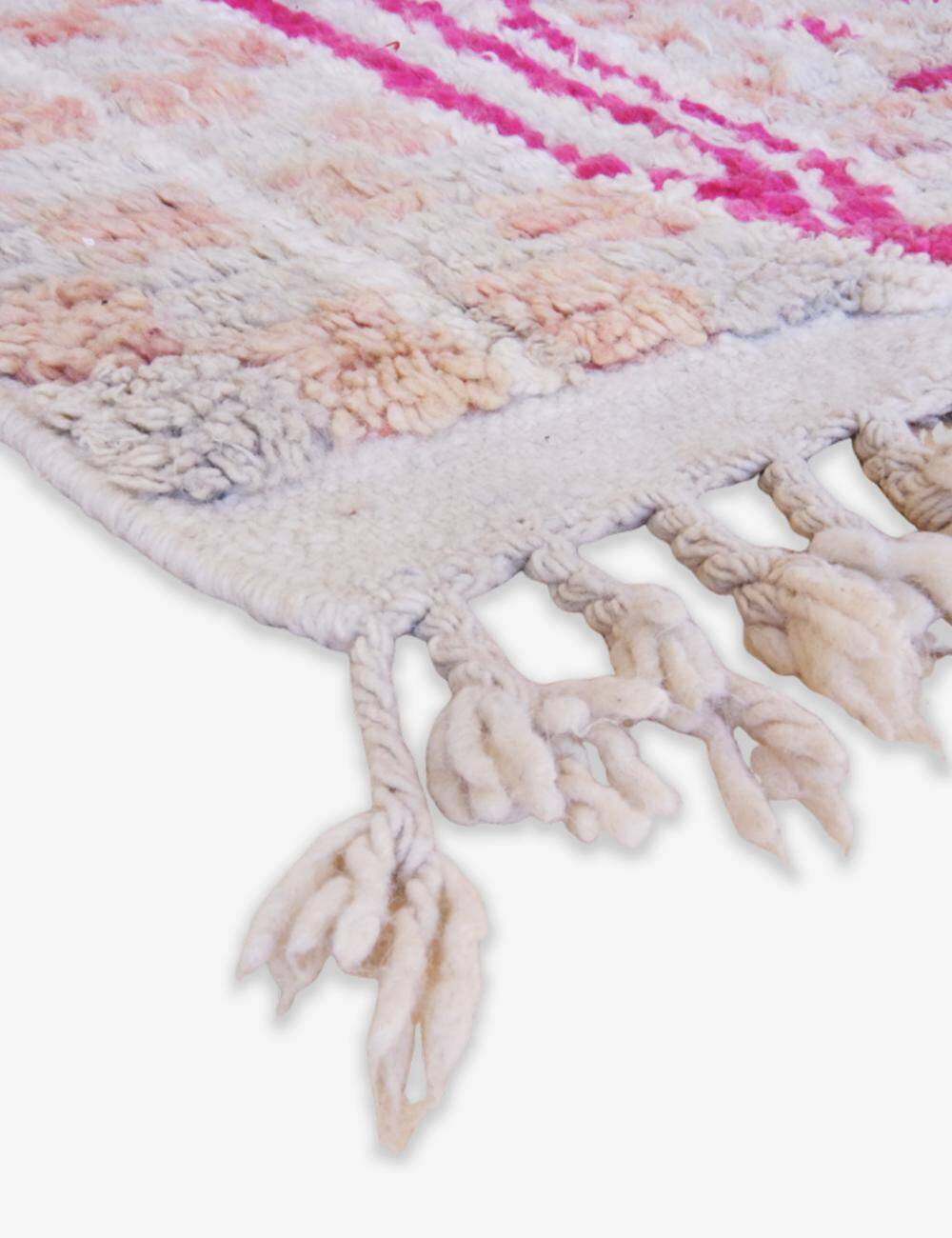 Pink Hallway Rug - 391 x 83 cm
