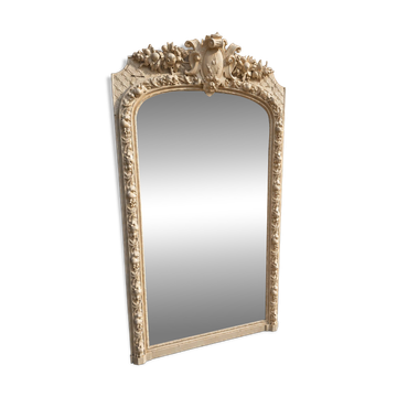 Miroir baroque en bois sculpté