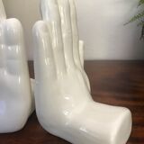 Pair of vintage book clamts