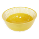 Large bowl - PALM yellow border