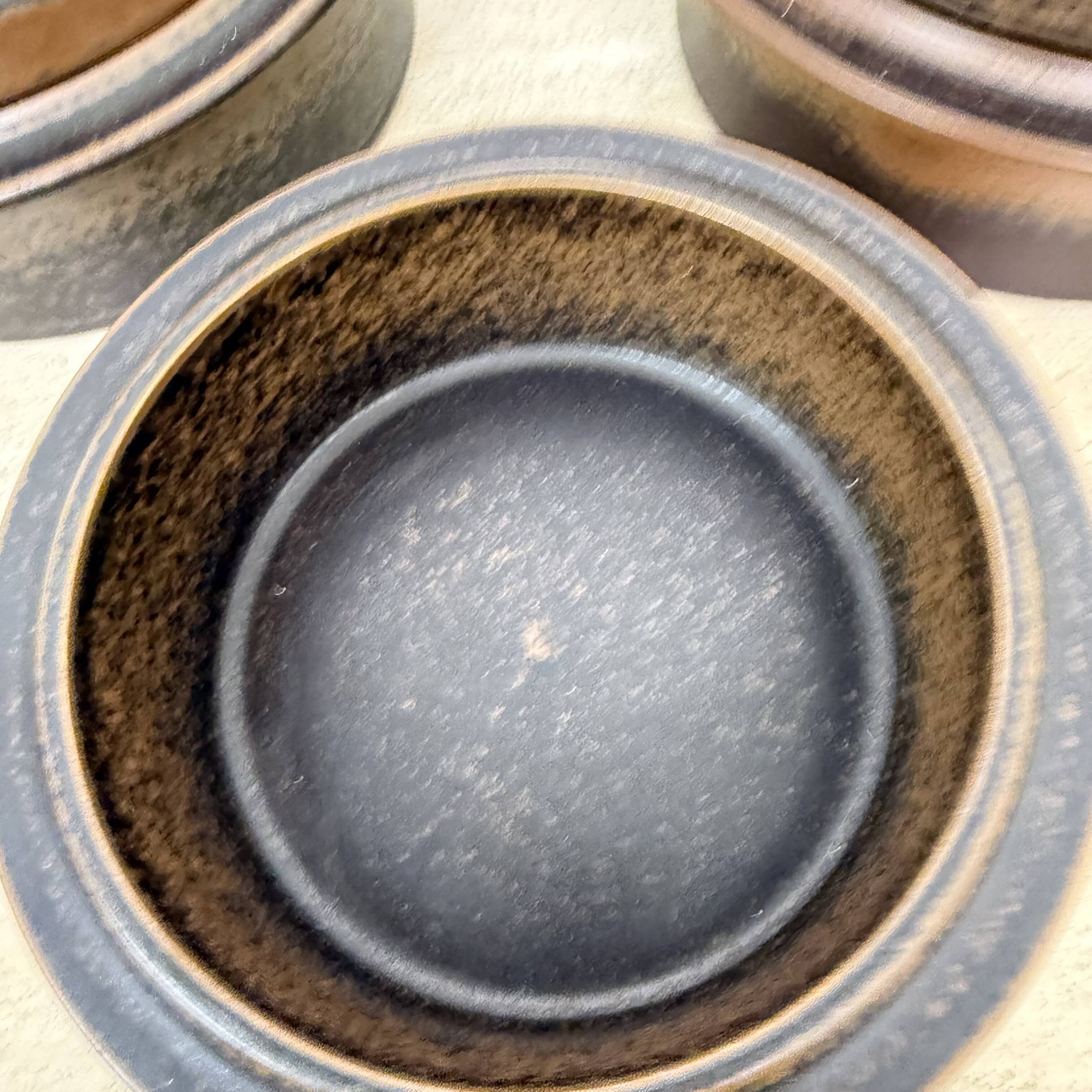 Set of 3 Arabia Ruska serving bowls , 1970s Finland
