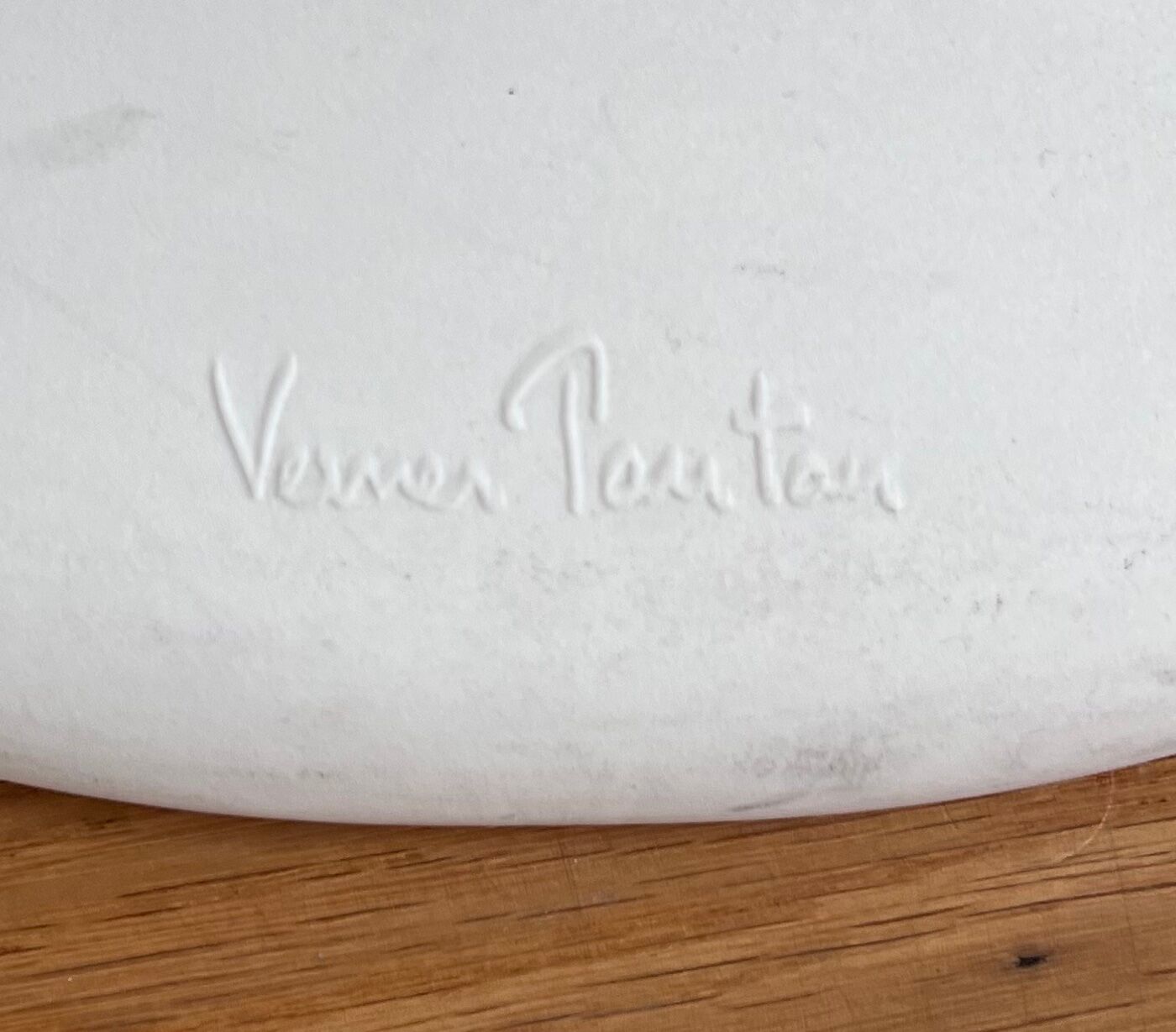 Chaise de Verner Panton édition Vitra