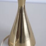 Scandinavian decorative lamp in solid brass