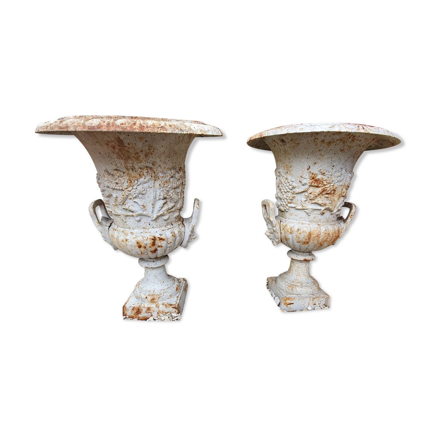 Cast iron vases Versailles