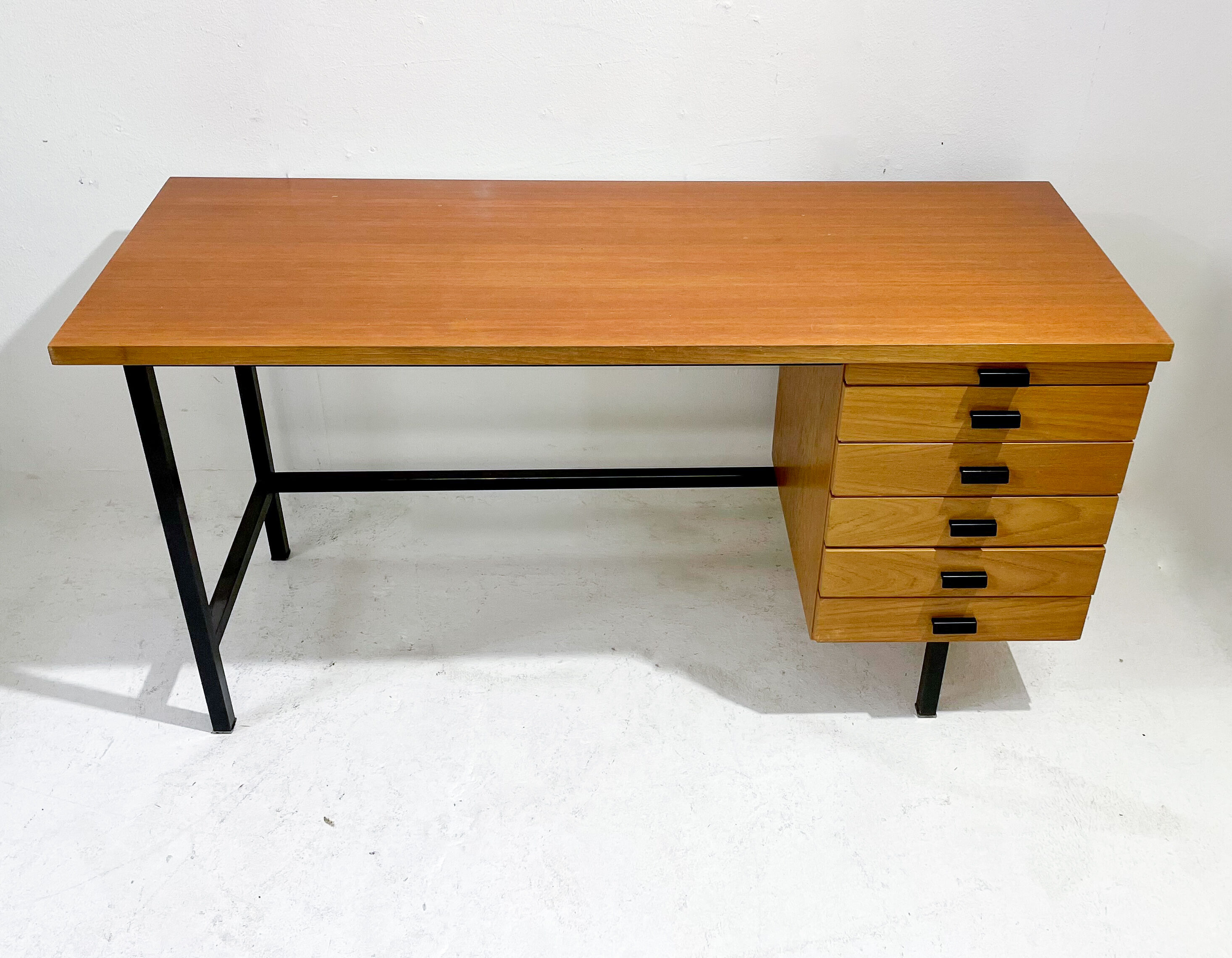 Bureau en bois moderne, 1960s