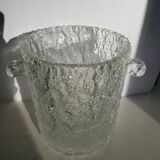 Eau à glace en verre du milieu du siècle