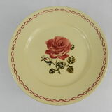 12 assiettes plates Badonviller