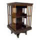 Small revolver bookshelf.