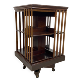 Small revolver bookshelf.