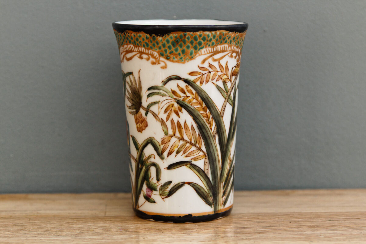 Signed glass, Chinese porcelain