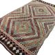 Geometric Handwoven Bohemian Kilim Rug