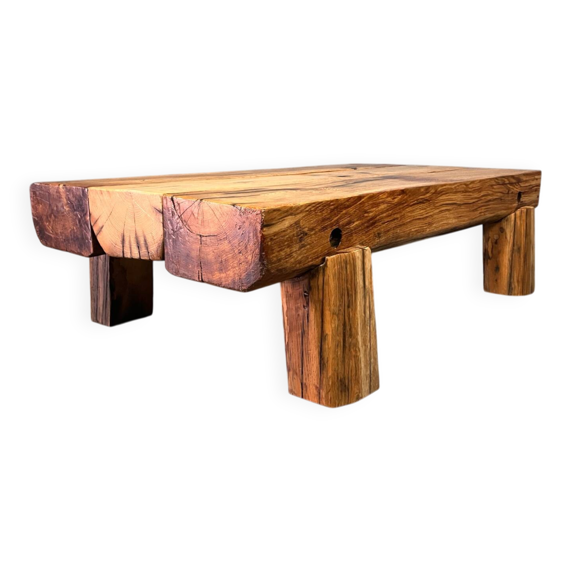 Brutalistisch Japandi Wabi Sabi coffeetable