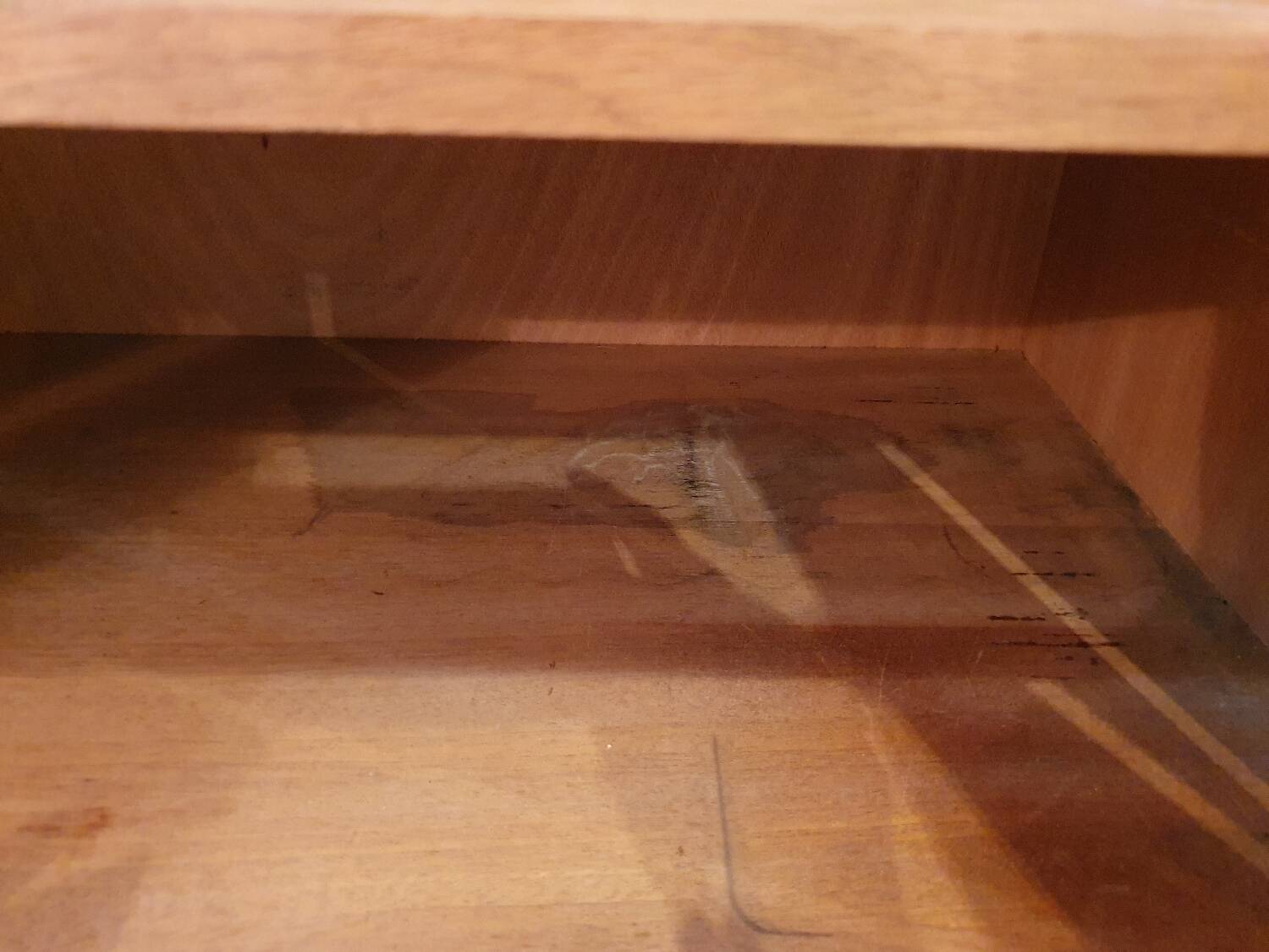 1960s compass foot secretary