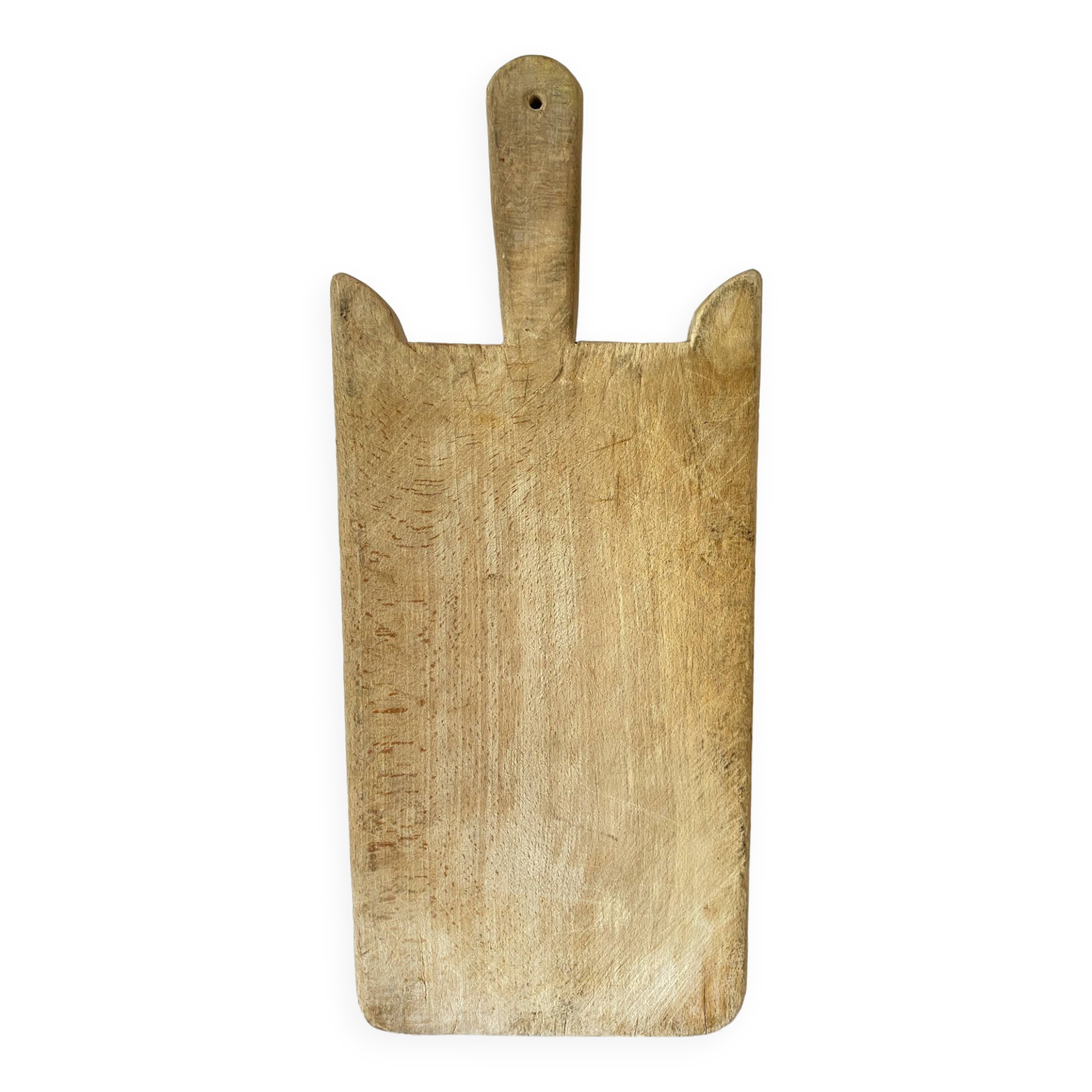 Butcher's cutting board with handle