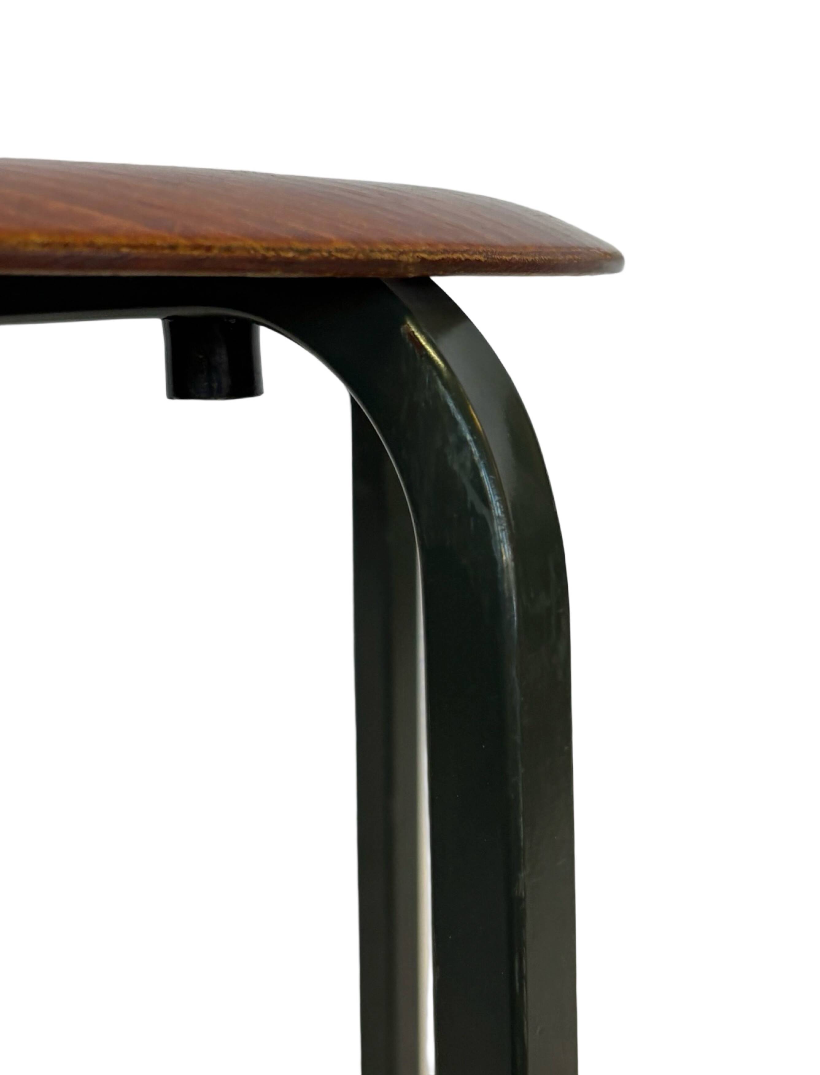 Set of 4 Vintage stools - work stool - Eromes Marko - 60s minimalist design