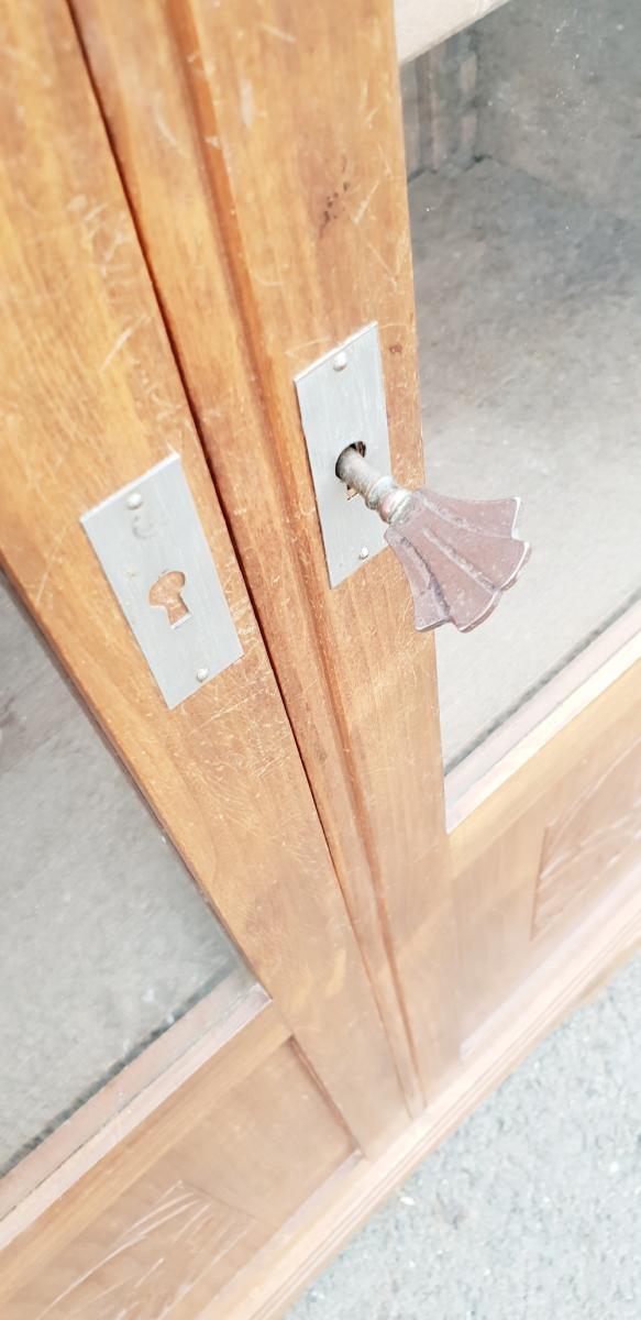 Vintage glass cabinet