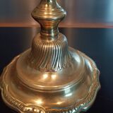 Regency candle holder in gilded bronze