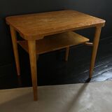Scandinavian wooden coffee or side table