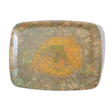 Vintage "Paris plan" platter