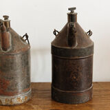 Pair of garage oil burettes