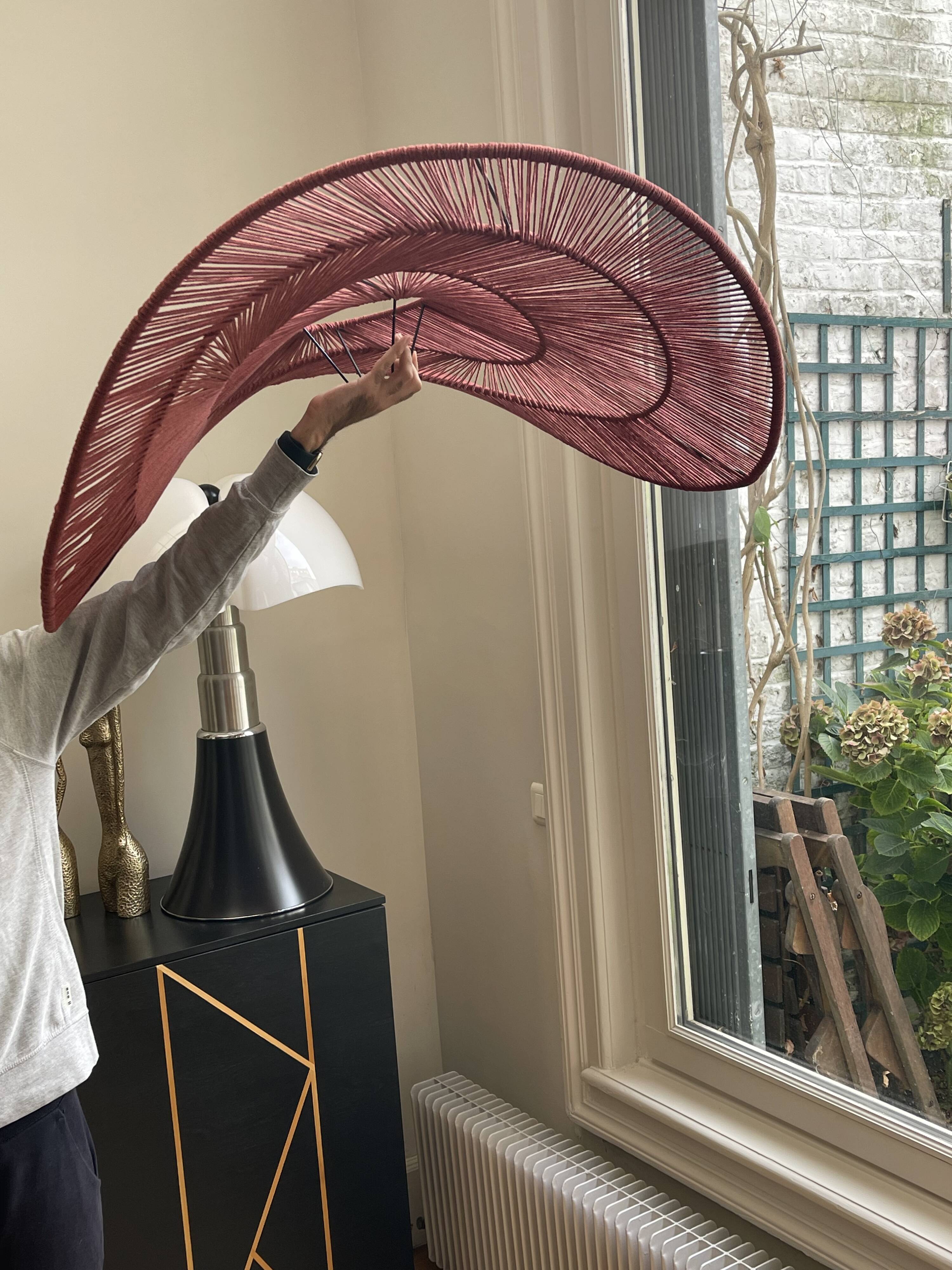 Terracotta lampshade