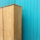 Wooden school cabinet