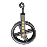 Industrial metal pulley