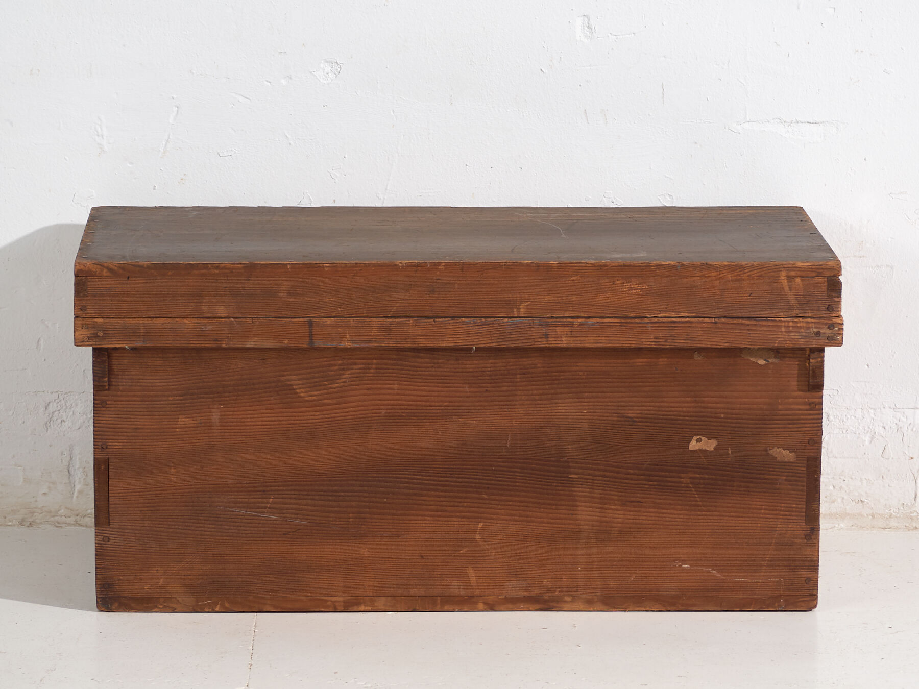 Coffre de rangement japonais ancien en cèdre sugi - période Meiji–Taishō (c.1890–1920)