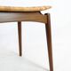 Papercord Stool In Teak By Sigfred Omann Made By Ølholm Møbelfabrik From 1960s