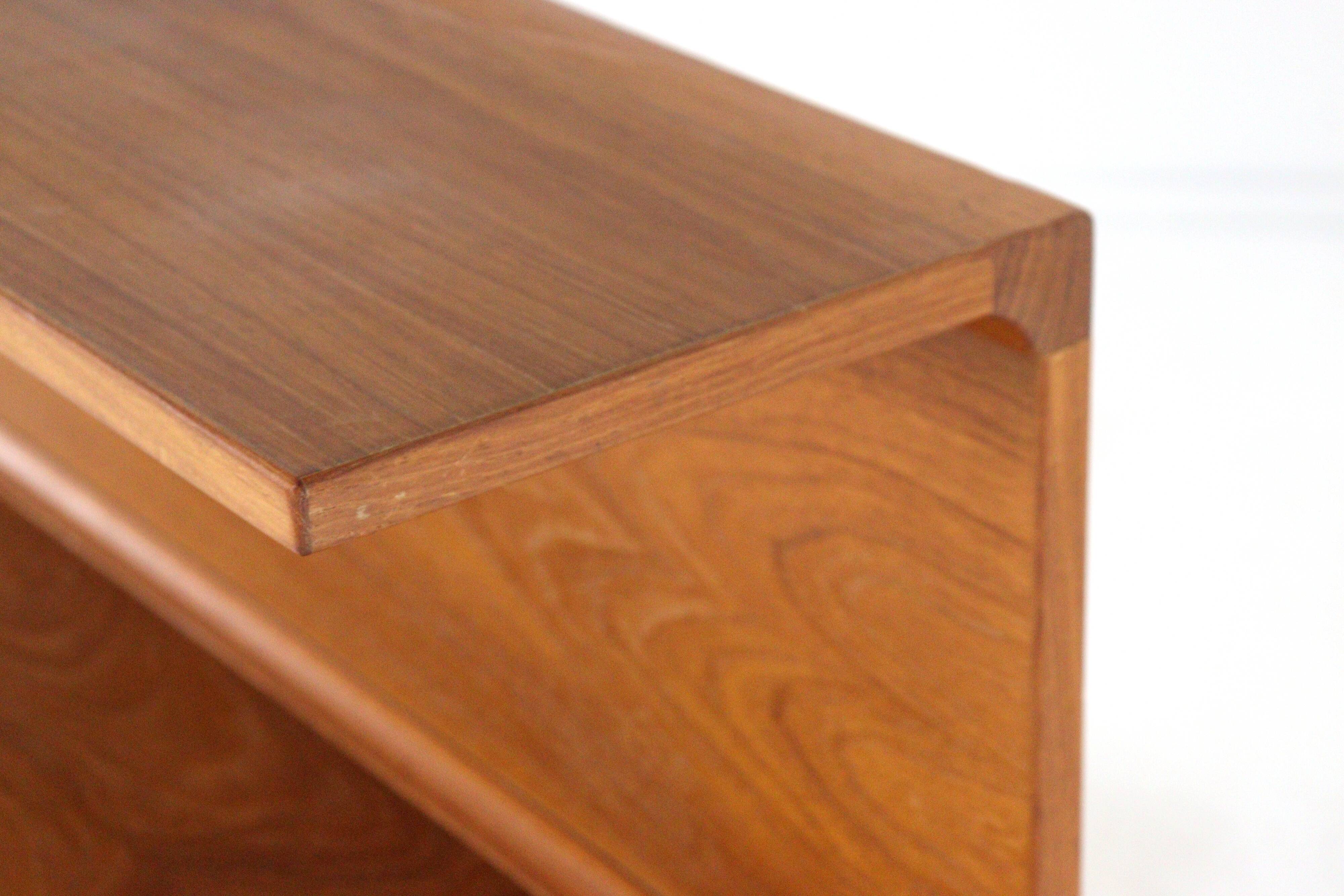 J. Viby for Pedersen & Hansen teak wall shelf