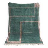 Tapis beni ouarin fait main traditionnelle taille 150 x 250 cm