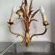Italian gilded chandelier – 60s/70s