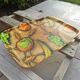 Fiberglass tray 1970