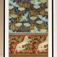 Poster "Kingfishers and Horses", after an Art Nouveau lithograph.