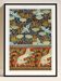 Poster "Kingfishers and Horses", after an Art Nouveau lithograph.