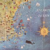 Vintage New England Poster