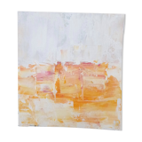 Abstract modern landscape