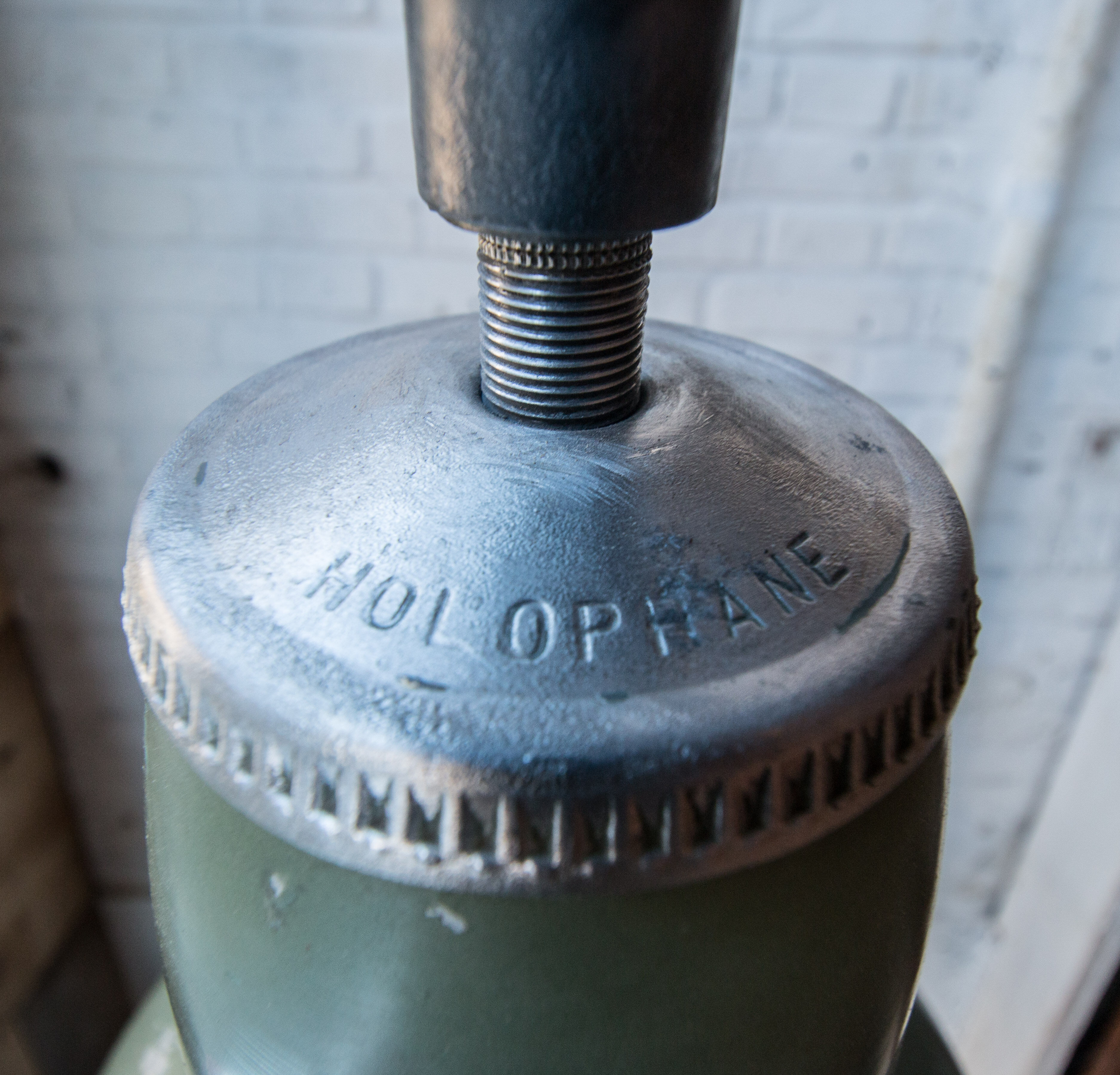 "holophane" hanging lamp