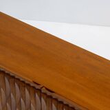 Midcentury Brutalist Oak Sideboard, Belgium