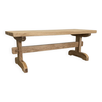Old solid oak farm table