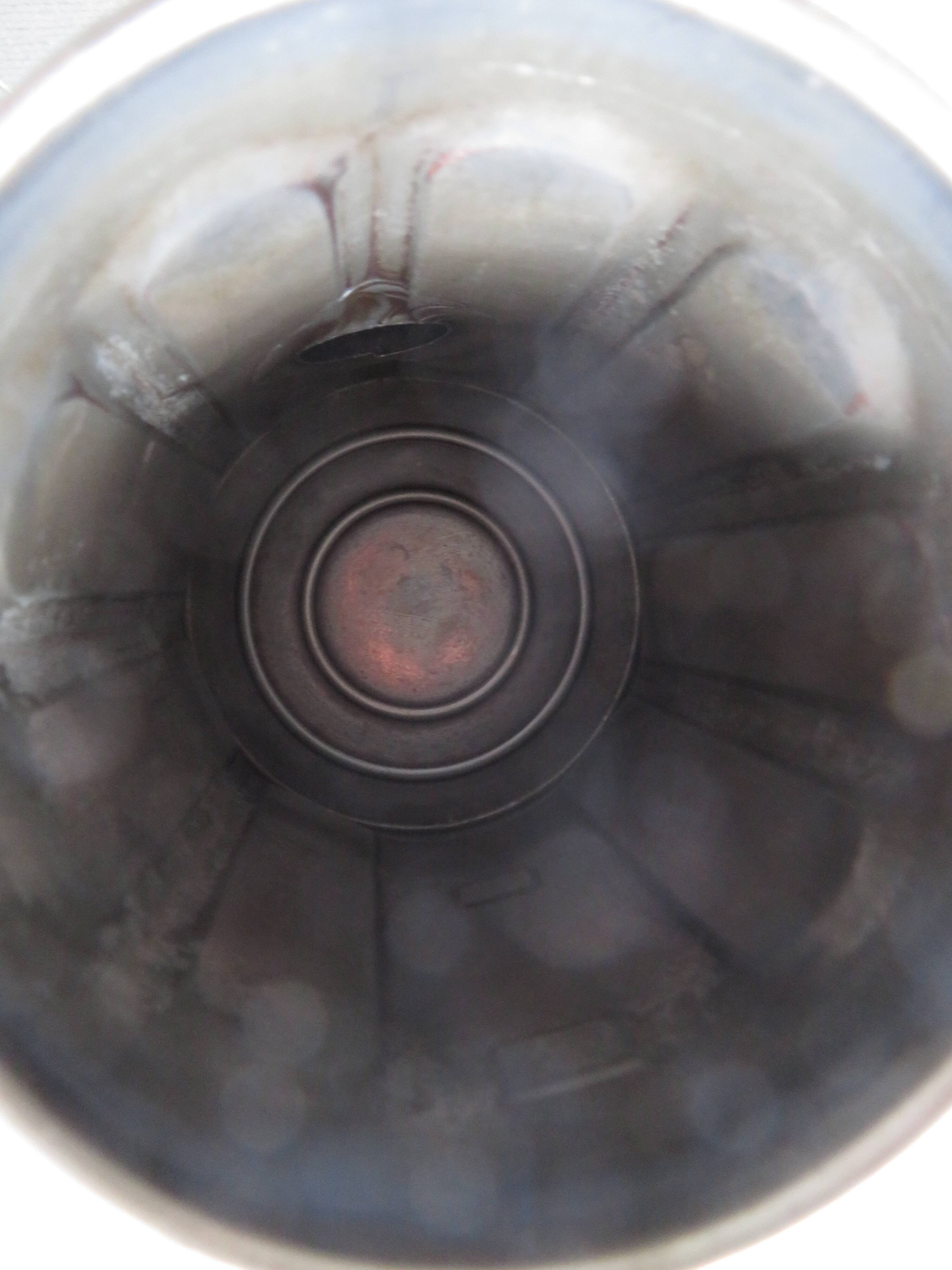 Chrome copper coffee maker