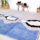 Unique handmade Berber rug 3x2 m