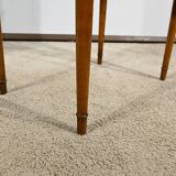 Small Living Room Table in Cherry and Walnut, Louis XVI Period – Late 18th Century