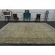1970s Vintage Persian Handknotted Wool Brown Oversize Area Rug 288x385