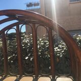 Étagère en rotin et cannage