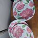 Set of 6 flat ceramic plates San Marciano