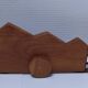 XL wooden crocodile sculpture