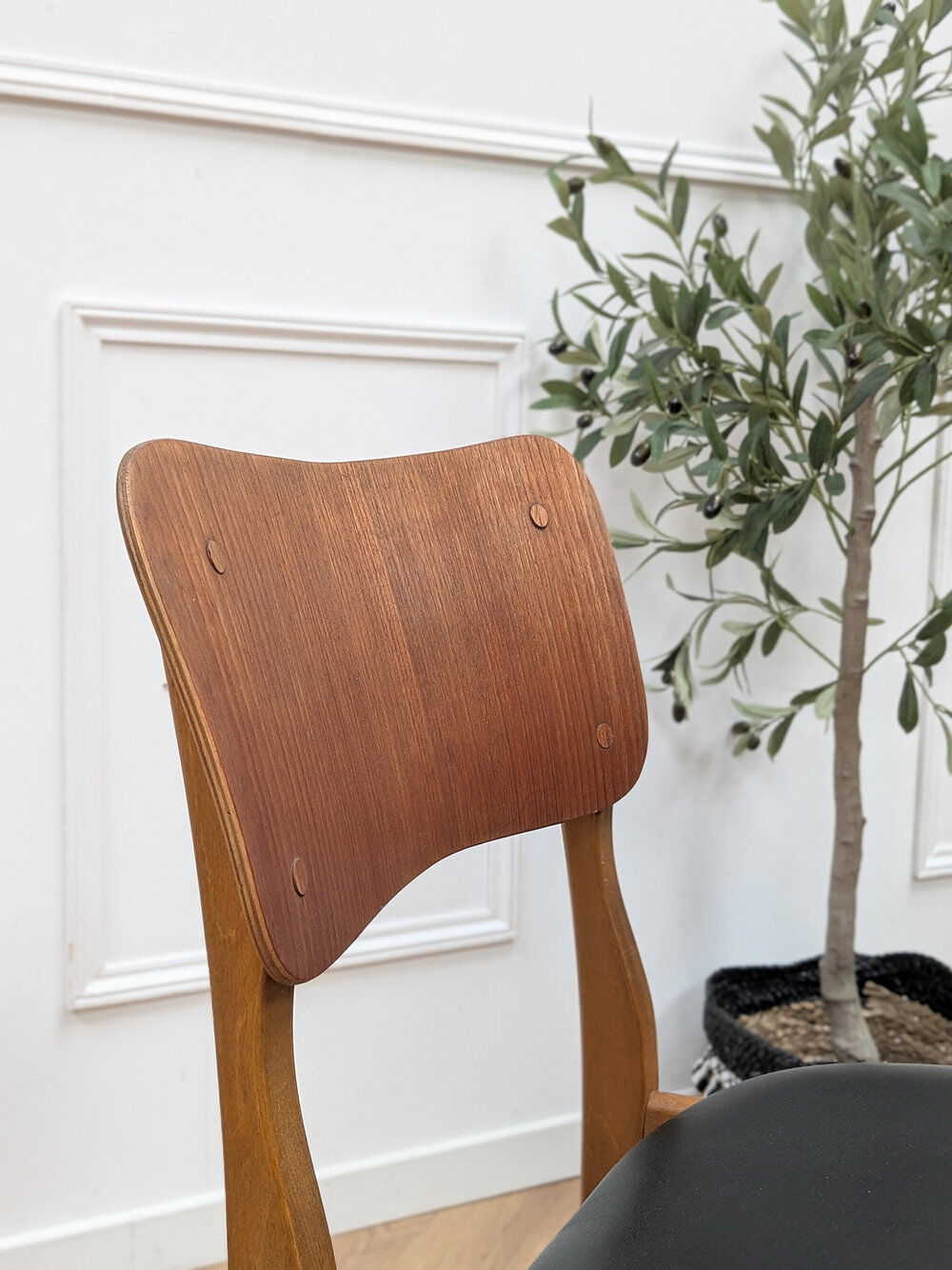 4 Scandinavian teak chairs