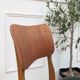 4 Scandinavian teak chairs