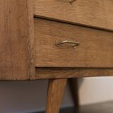 Chest of drawers in oak 50s
